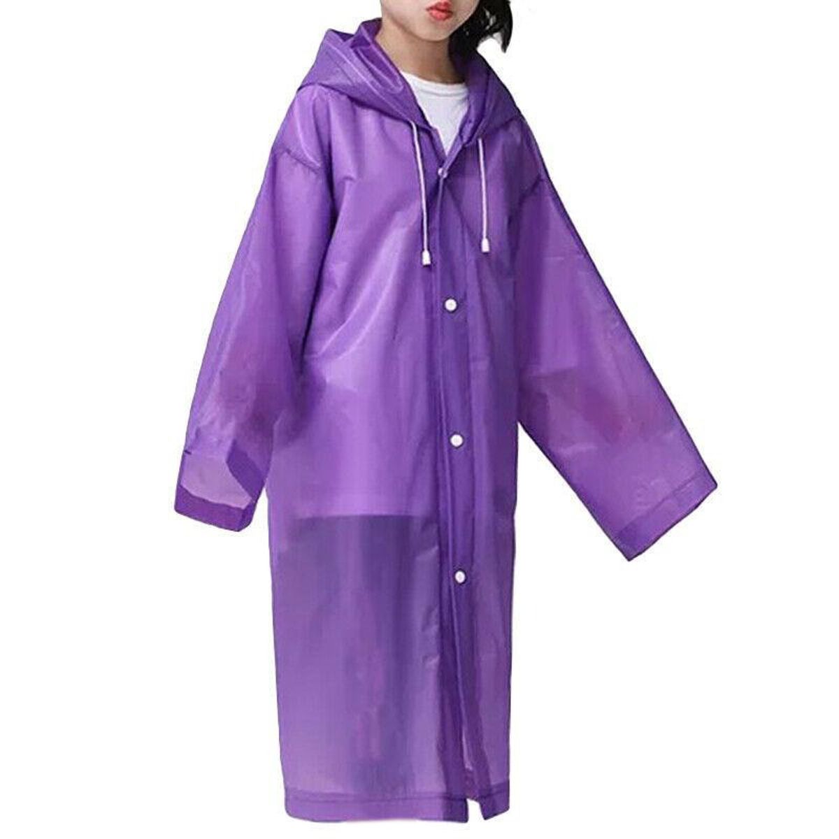 PILOTIN IMPERMEABLE LLUVIA EVA 100G LIGERO - COLOR LILA