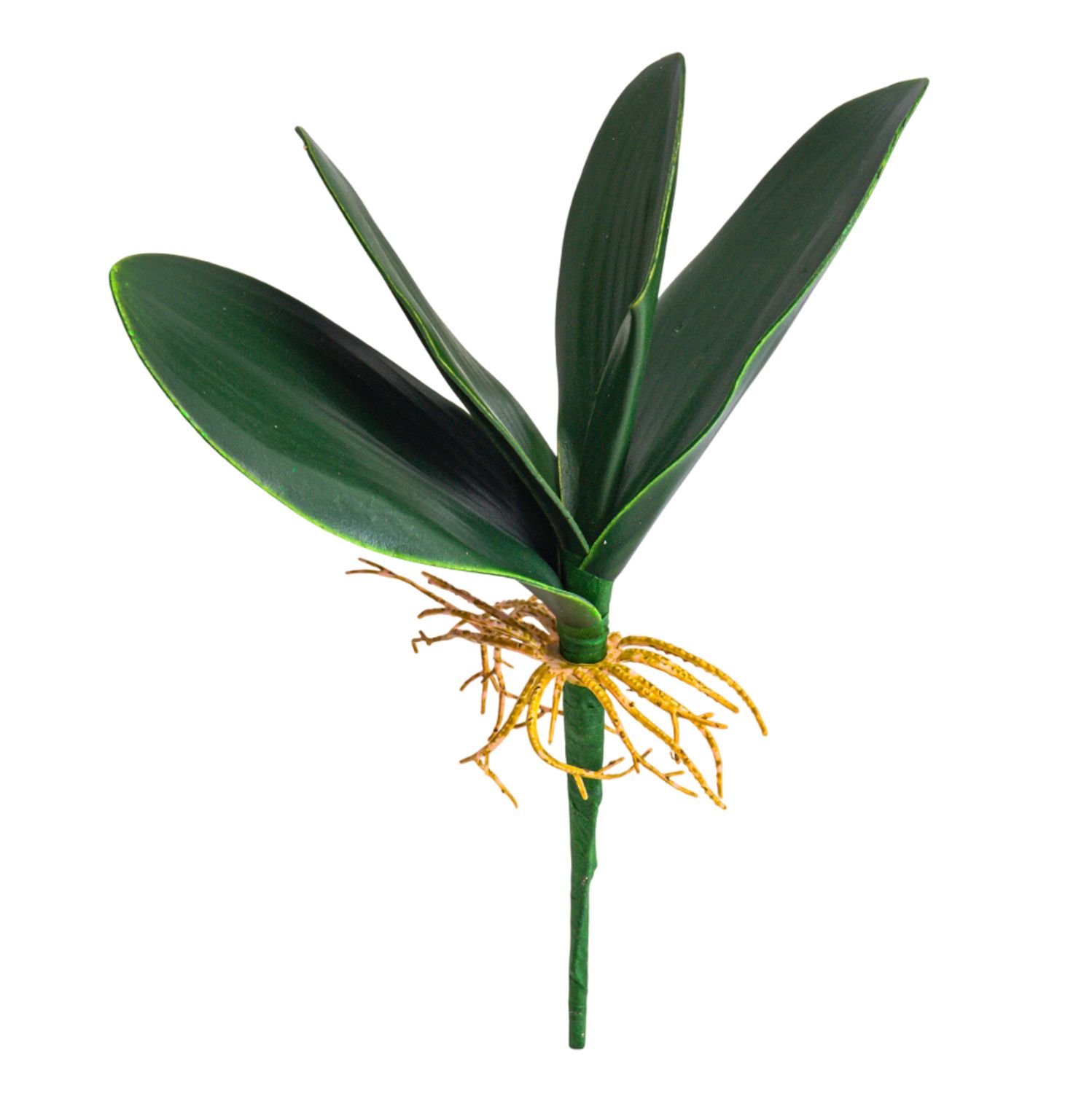 HOJA DE ORQUÍDEA ARTIFICIAL DECORATIVA