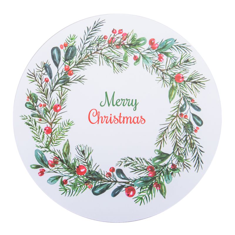 BASE POSACALIENTE NAVIDAD DISEÑO 24.5CM