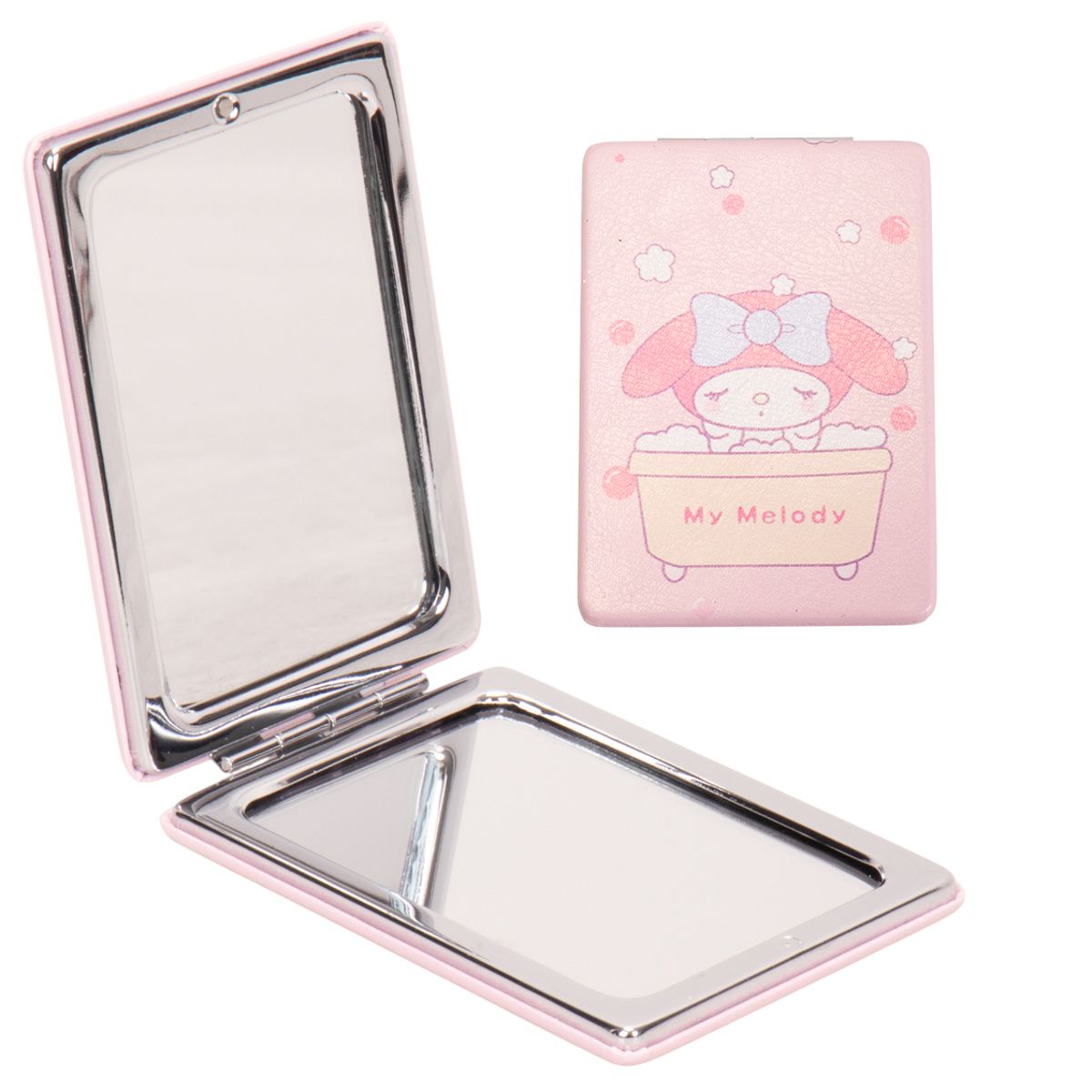 ESPEJO MANO RECTANGULAR MY MELODY ROSA