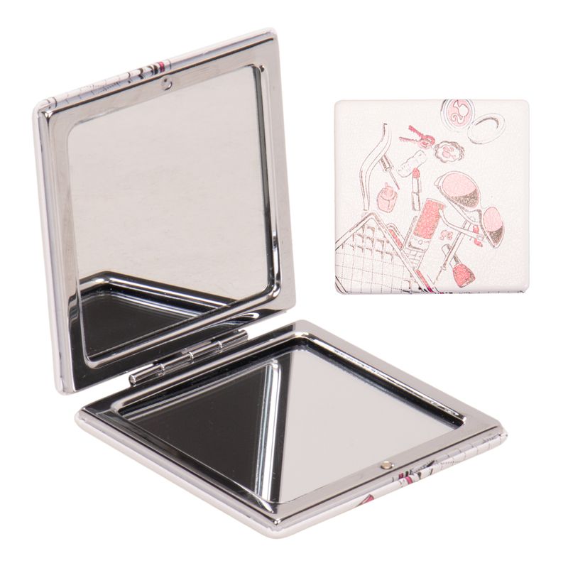 ESPEJO MANO CUADRADO COSMÉTICOS/ACCESORIOS 