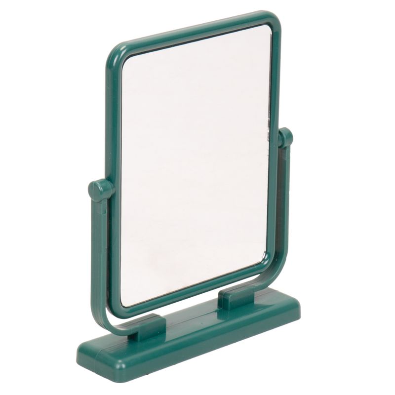 ESPEJO TOCADOR RECTANGULAR GIRATORIO VERDE