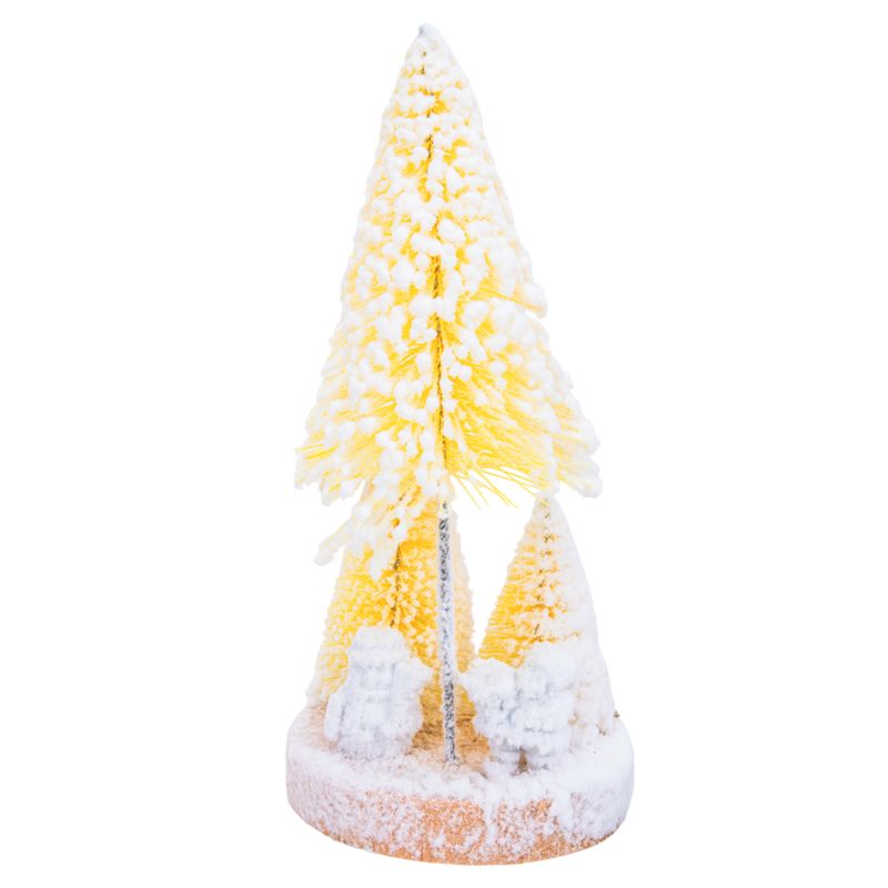 ARBOLITO NAVIDAD BLANCO 9X20CM