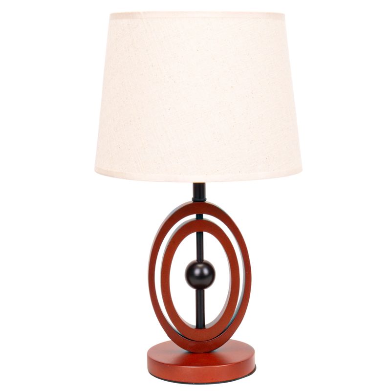 VELADOR DECORATIVO TEXTURA TEJIDA CON BASE DE MADERA