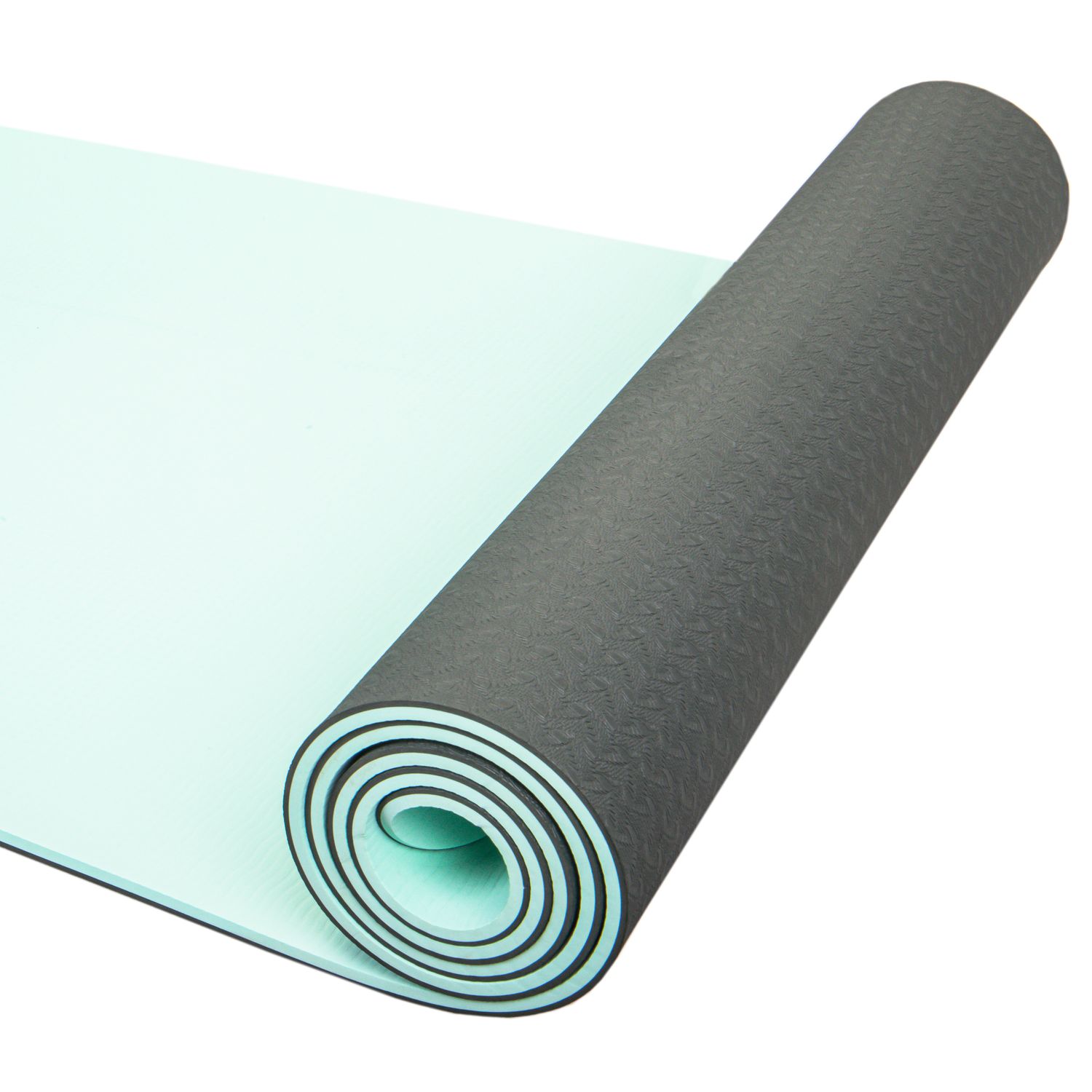 ESTERILLA YOGA TPE 6MM - LILA/CELESTE