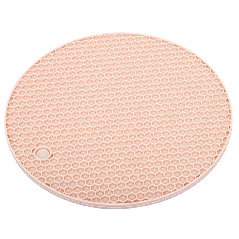 SALVAMANTEL SILICONA TEXTURA PANAL - ROSA