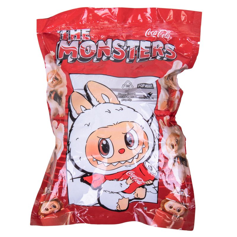 MUÑECO LABUBU SORPRESA EDICIÓN COCA COLA