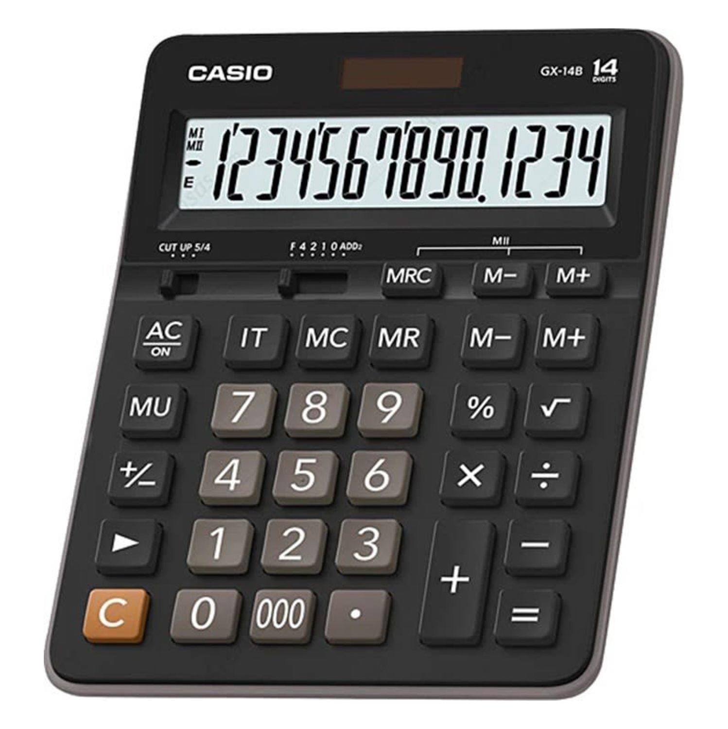 CALCULADORA DE ESCRITORIO CASIO GX-14B 14 DÍGITOS