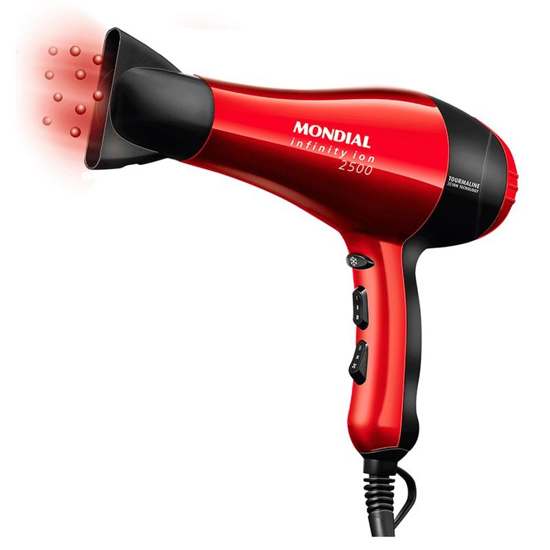 SECADOR DE CABELLO MONDIAL SC-12 INFINITY ÍON 2500 2000W