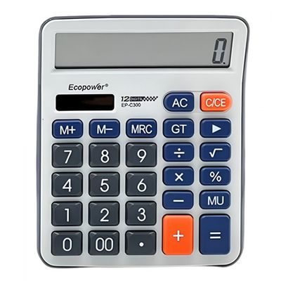 CALCULADORA ECOPOWER EP-C300 12 DIGITOS