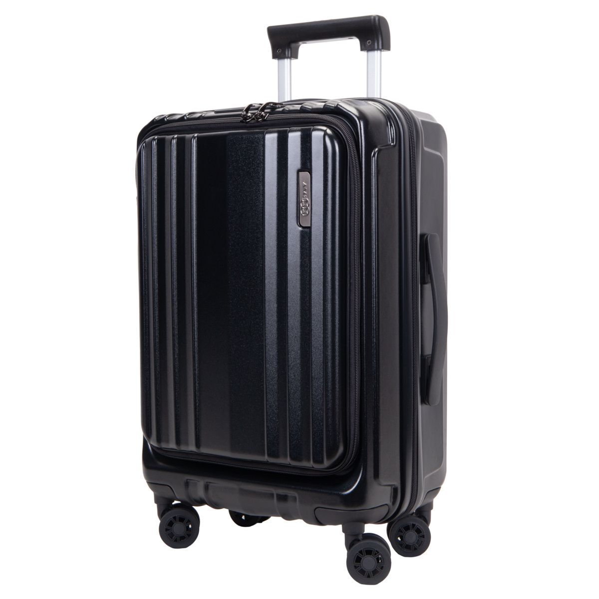 VALIJA AMENEWS 20&quot; POLICARBONATO NEGRA 
