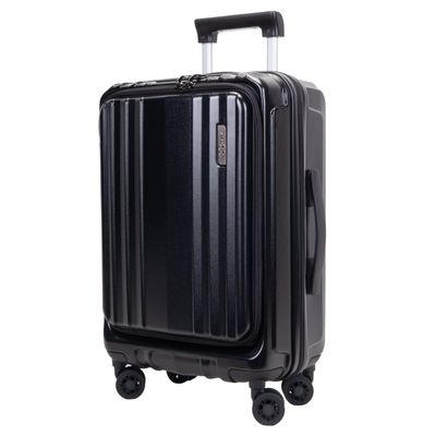 VALIJA AMENEWS 20&quot; POLICARBONATO NEGRA 