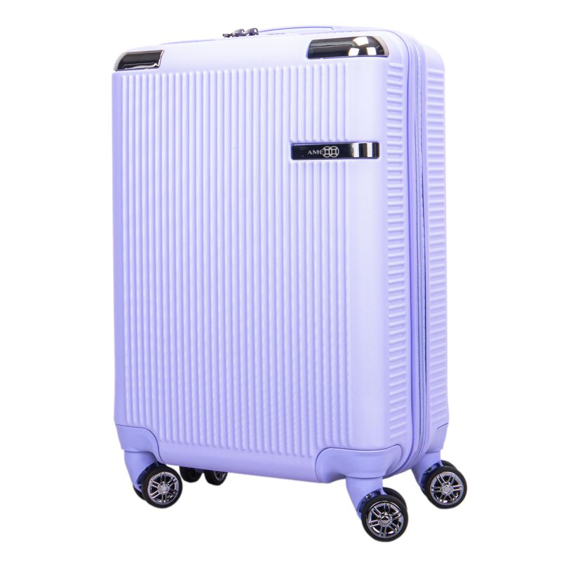 VALIJA AMENEWS ABS 20&quot; LILA CLARO
