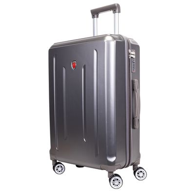 VALIJA AMENEWS ABS 24&quot; GRIS OSCURO RÍGIDA