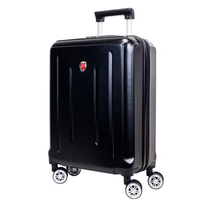 VALIJA AMENEWS ABS 20&quot; NEGRA RÍGIDA