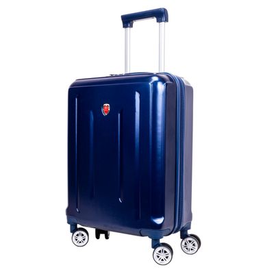 VALIJA AMENEWS ABS 20&quot; AZUL OSCURO RÍGIDA