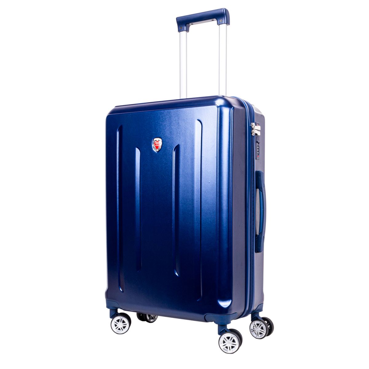 VALIJA AMENEWS ABS 24&quot; AZUL OSCURO RÍGIDA
