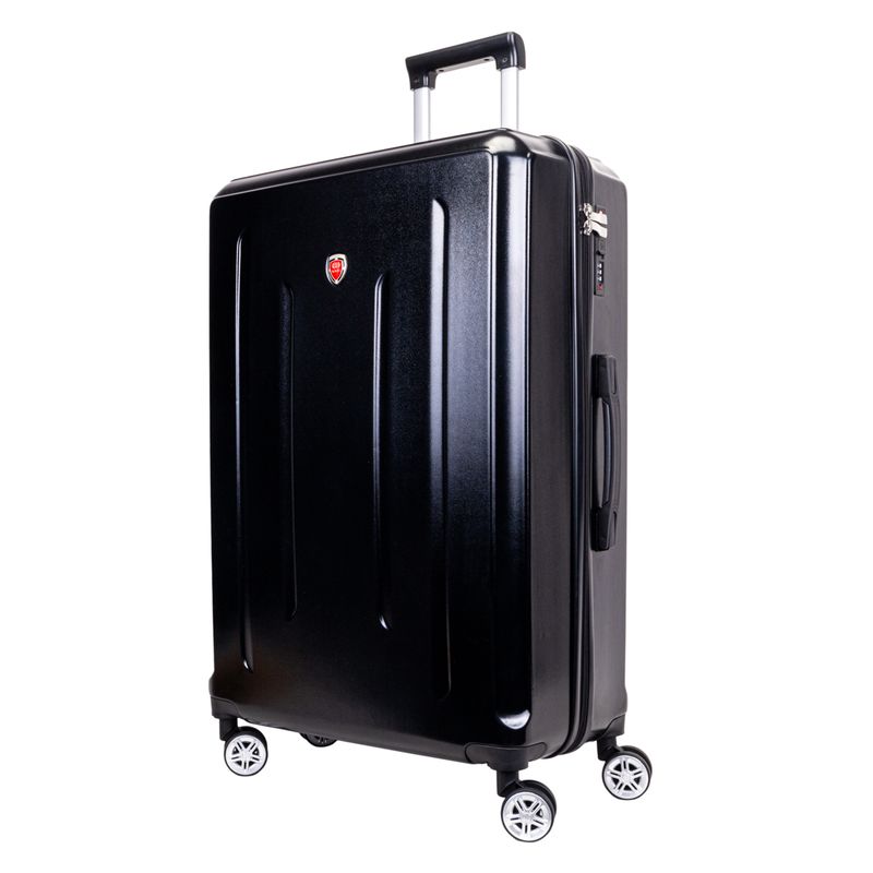VALIJA AMENEWS ABS 28&quot; NEGRA RÍGIDA