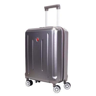 VALIJA AMENEWS ABS 20&quot; GRIS OSCURO RÍGIDA