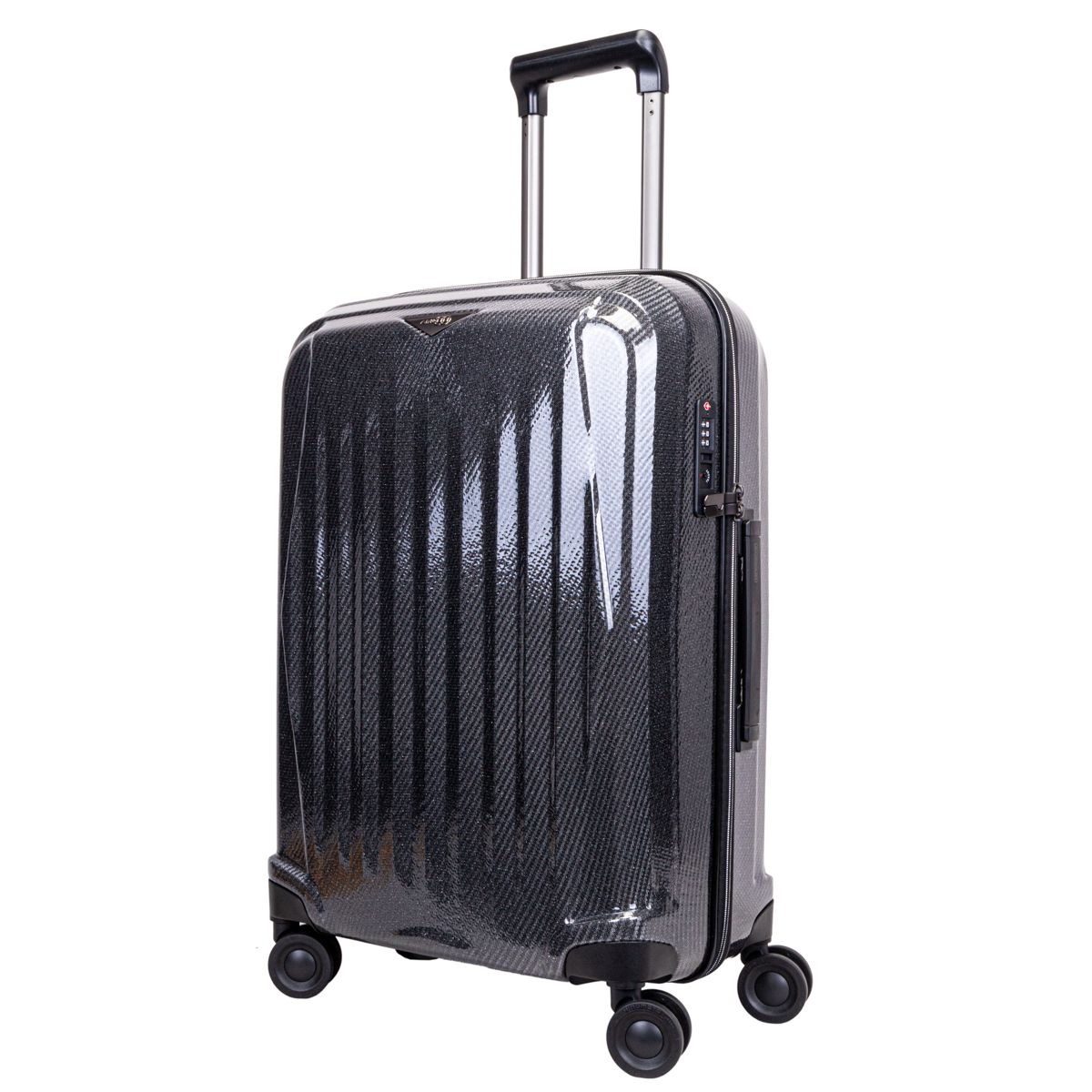 VALIJA AMENEWS POLICARBONATO 24&quot; GRIS OSCURO RÍGIDA