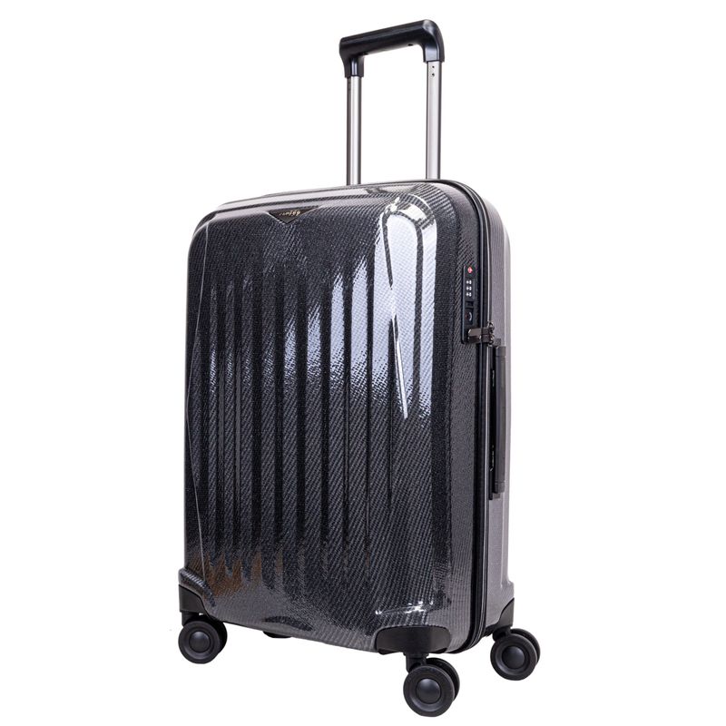 VALIJA AMENEWS POLICARBONATO 24&quot; GRIS OSCURO RÍGIDA