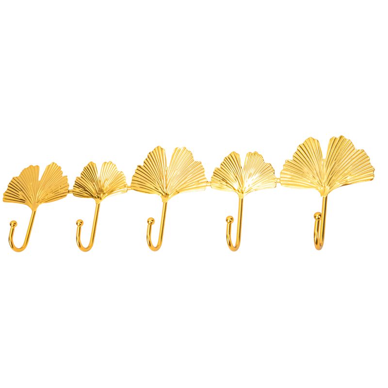 GANCHO DE PARED DECORATIVO HOJA DE GINKGO