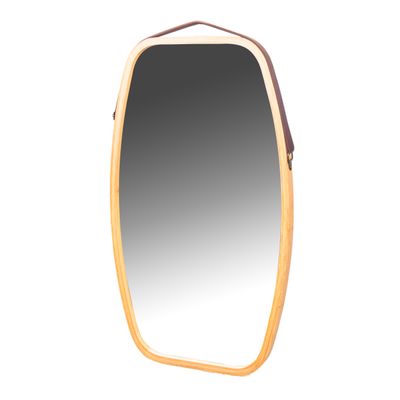 ESPEJO DE PARED OVAL 61X36 CM