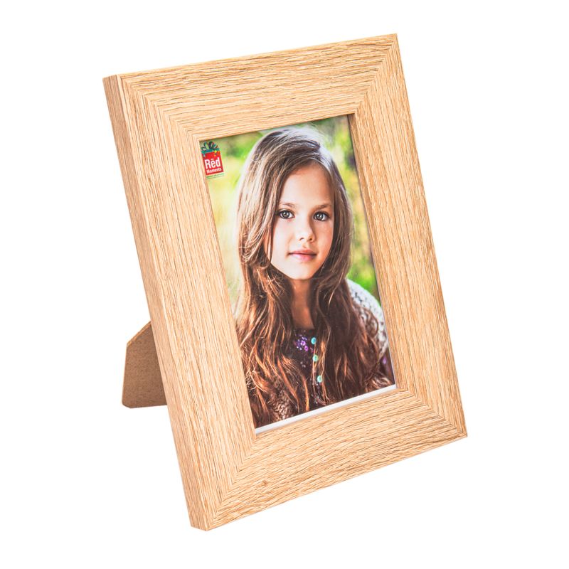 MARCO DE FOTOS TEXTURIZADO 10X15CM - MADERA CLARA