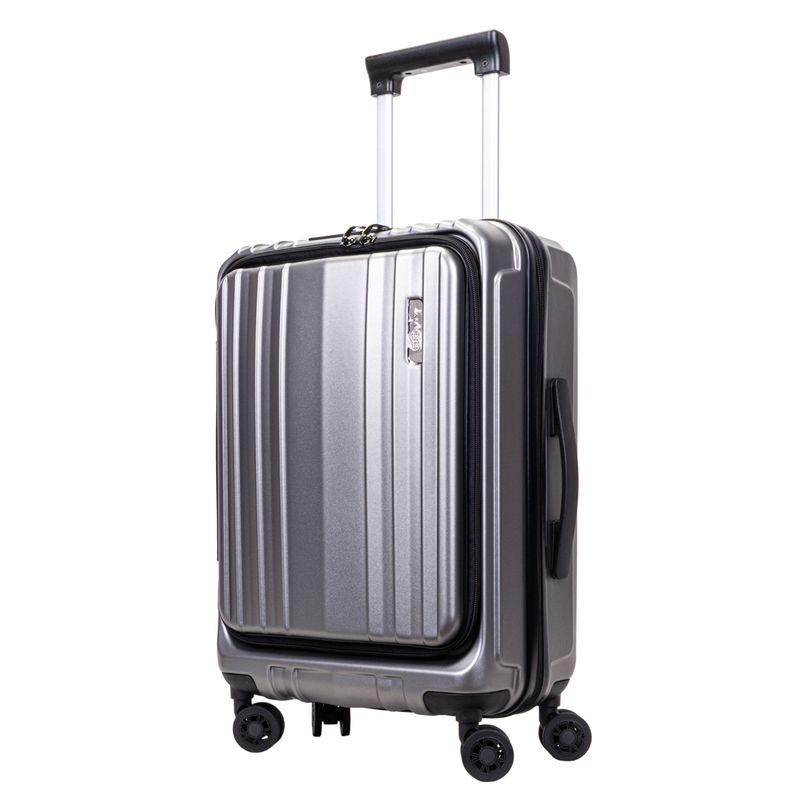 VALIJA AMENEWS POLICARBONATO 20&quot; GRIS OSCURO