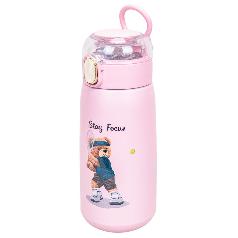 BOTELLA DE AGUA TÉRMICA INFANTIL 470 ML ROSA