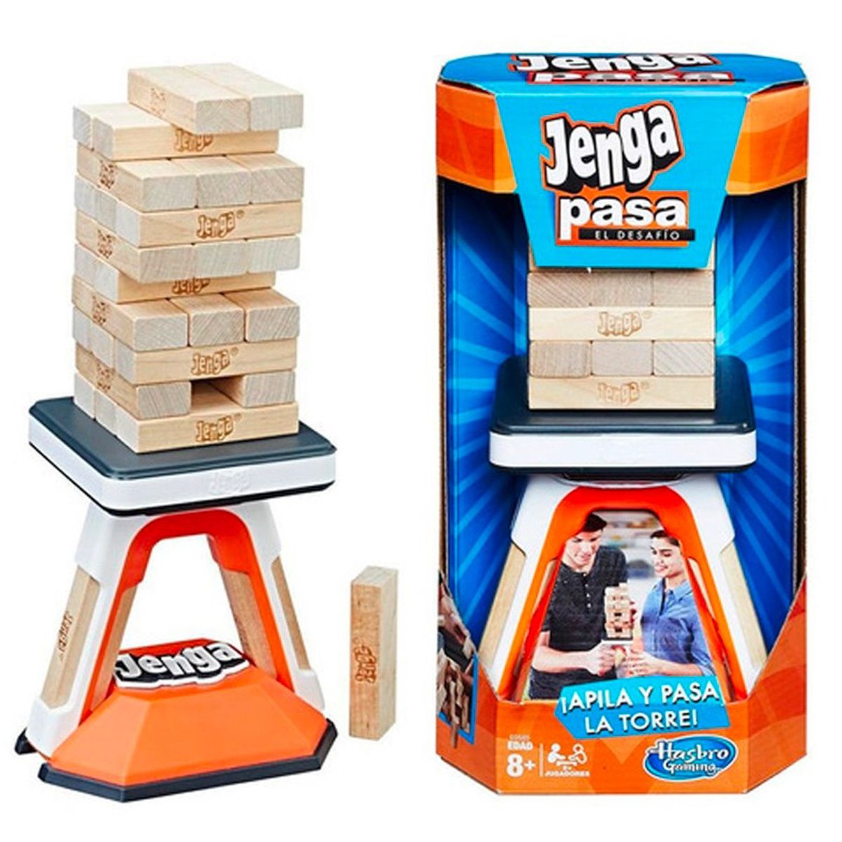 JUEGO DE MESA JENGA PASA EL DESAFIO 