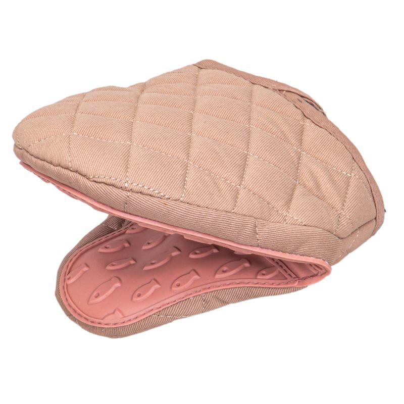 GUANTES DE COCINA RESISTENTE AL CALOR ROSA