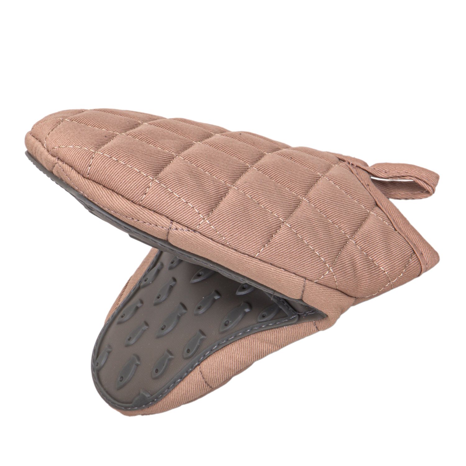 GUANTES DE COCINA RESISTENTE AL CALOR GRIS