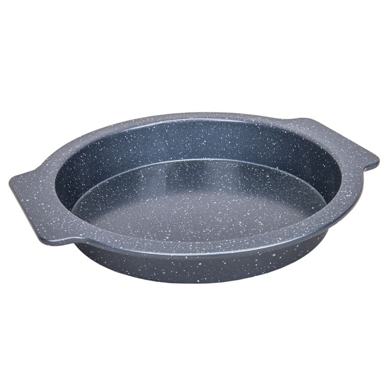 BANDEJA REDONDA PARA HORNEAR 24 CM GRIS