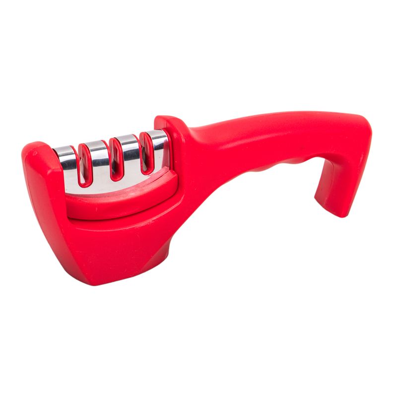 AFILADOR DE CUCHILLOS MANUAL ROJO