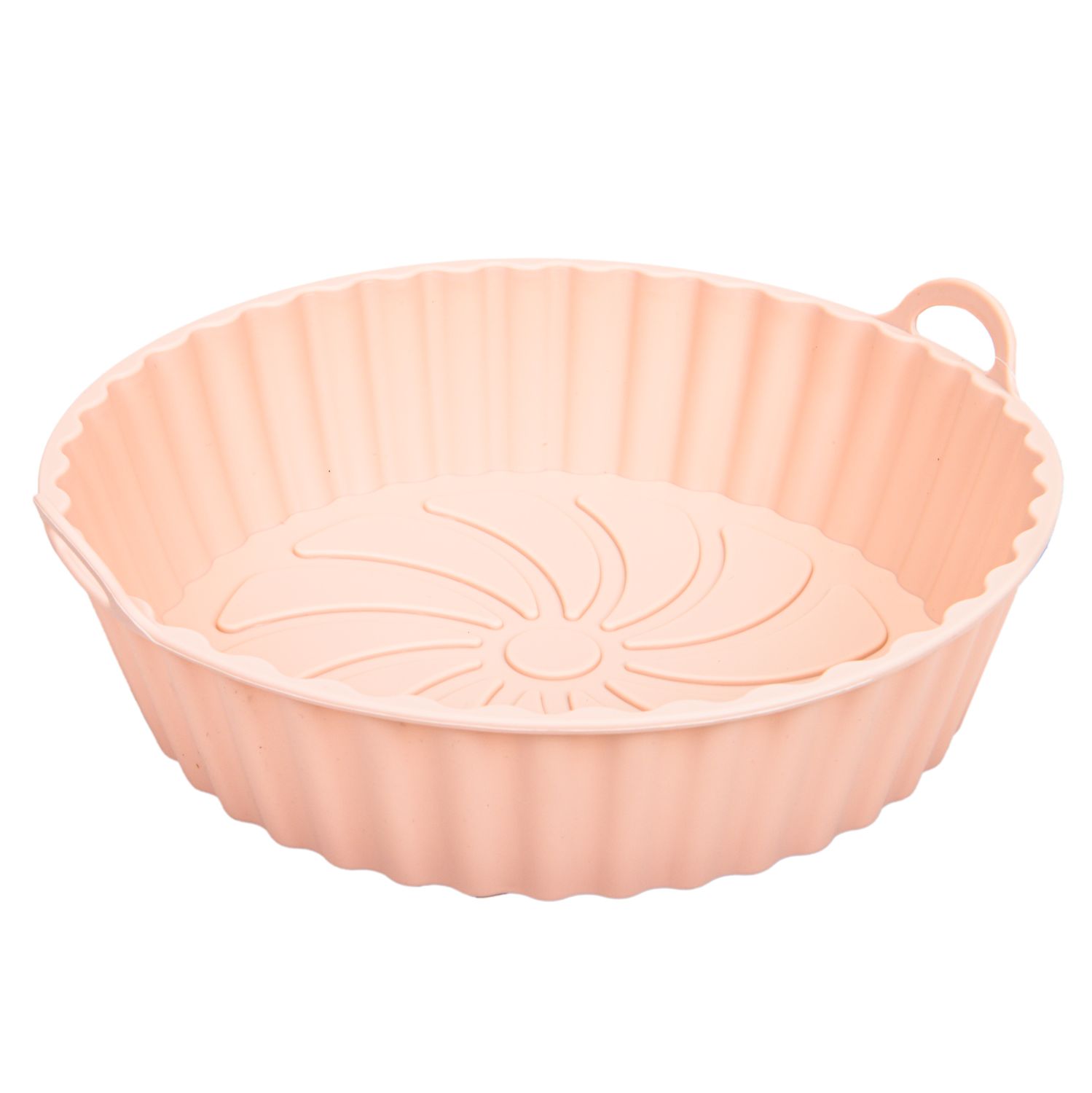 MOLDE DE SILICONA PARA AIR FRYER ROSA