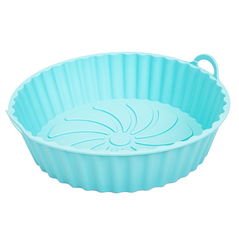 MOLDE DE SILICONA PARA AIR FRYER TURQUESA