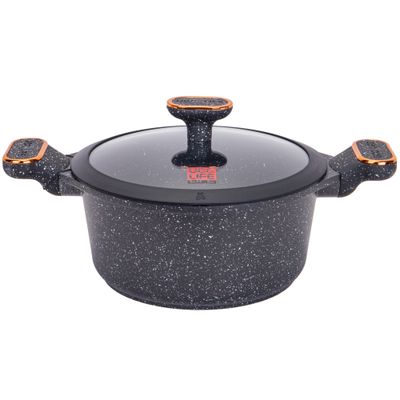 CACEROLA A INDUCCION UCC LIFE ANTIADHERENTE 4.4L 24 CM