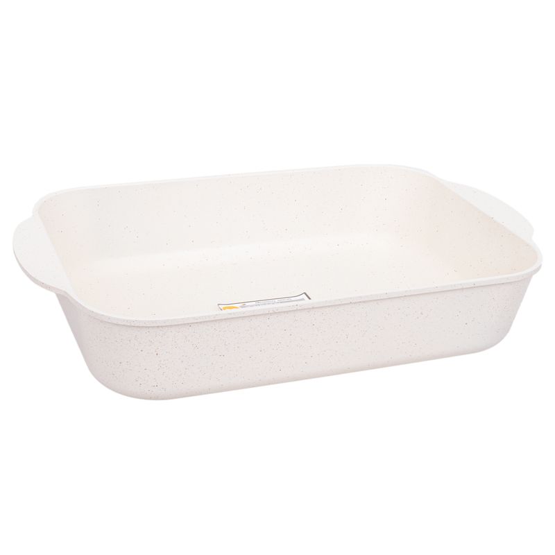 ASADERA PARA HORNO JIO 22 X 30 CM ANTIADHERENTE CREMA