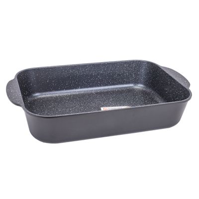 ASADERA PARA HORNO JIO 22 X 30 CM ANTIADHERENTE NEGRO.