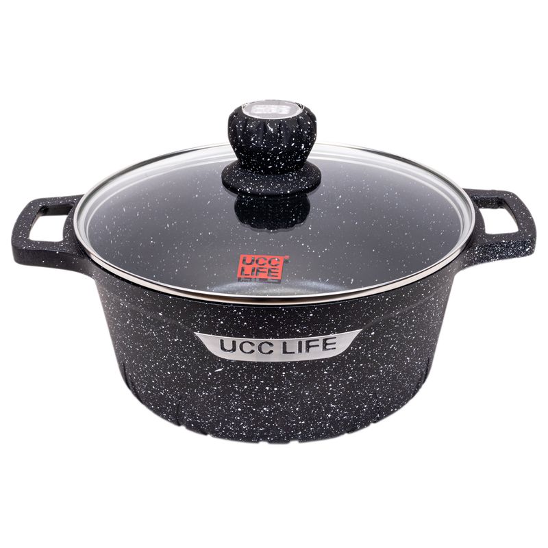CACEROLA A INDUCCION UCC LIFE ANTIADHERENTE 4L 24 CM 