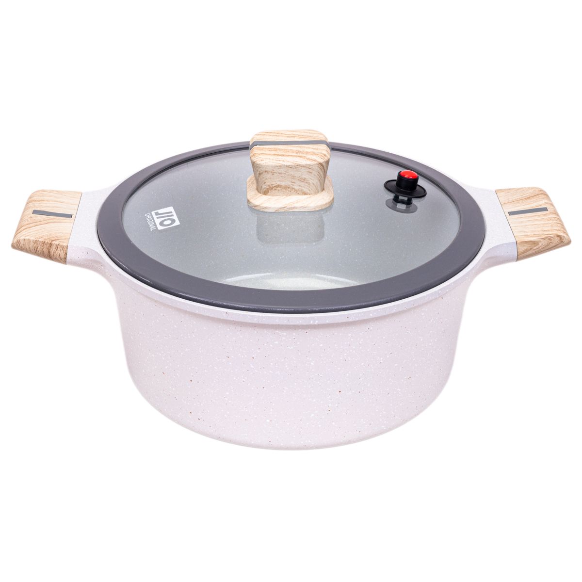 CACEROLA A INDUCCION JIO ANTIADHERENTE 4.8L 24CM