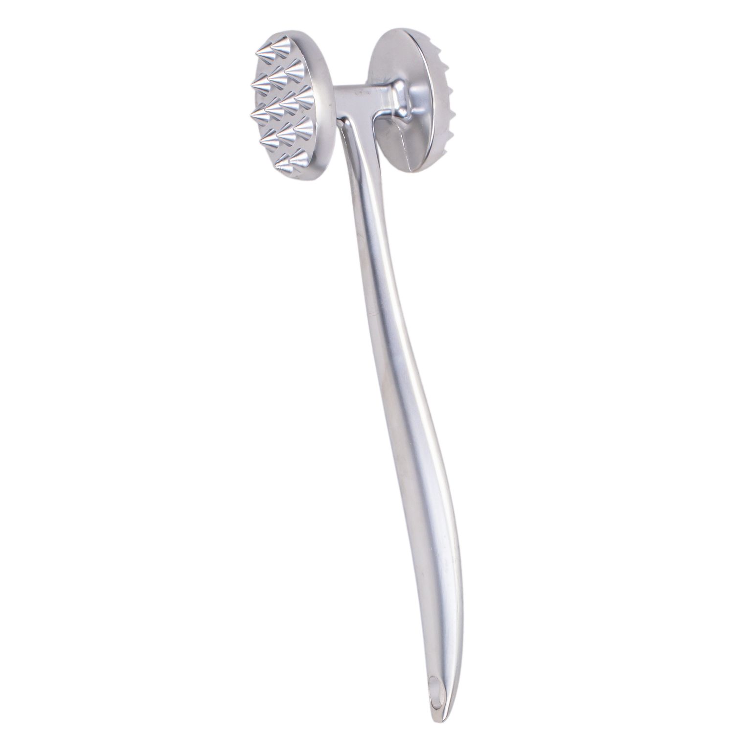 MARTILLO ABLANDADOR DE CARNE DE DOBLE CABEZA ACERO INOX