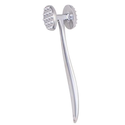 MARTILLO ABLANDADOR DE CARNE DE DOBLE CABEZA ACERO INOX