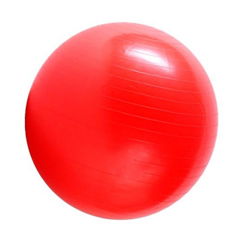 PELOTA PARA YOGA 65 CM ROJO