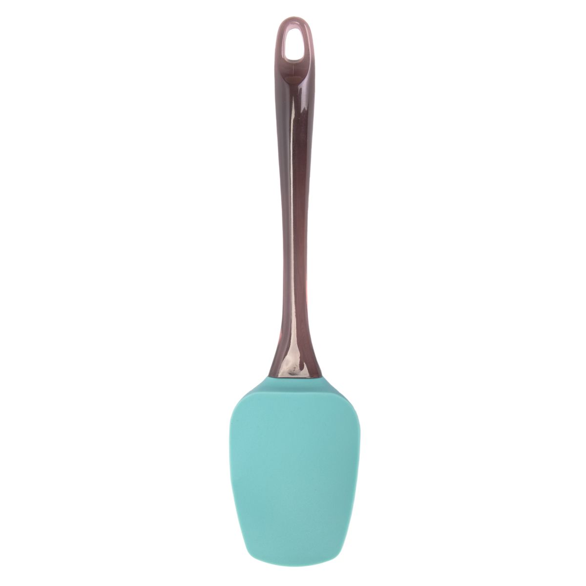 ESPÁTULA PARA REPOSTERIA DE SILICONA VERDE AGUA