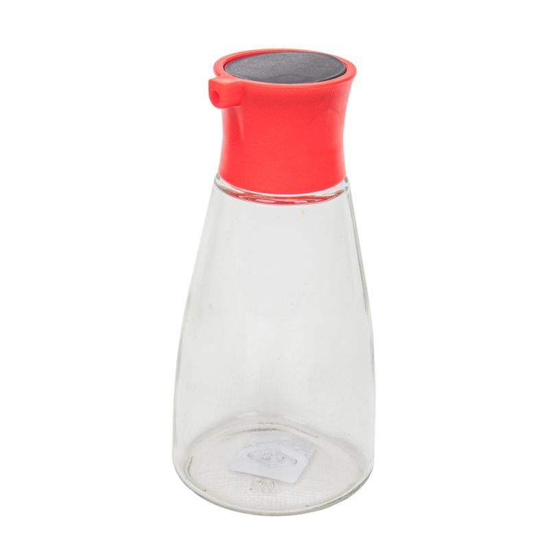 2X1 PORTA ACEITE DE VIDRIO 200ML ROJO