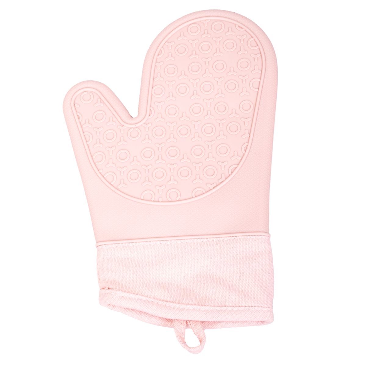 GUANTE DE SILICONA ANTIDESLIZANTE PARA HORNO ROSA