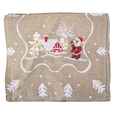 CAMINO DE MESA NAVIDEÑO 34 X 175  CM ESTAMPADO NAVIDEÑO