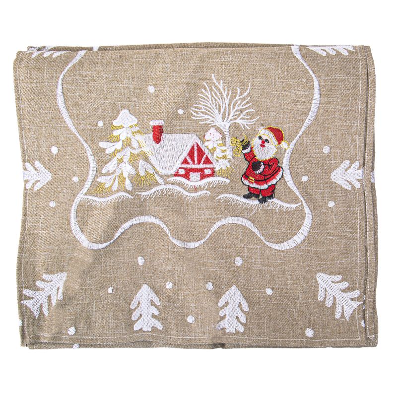CAMINO DE MESA NAVIDEÑO 34 X 175  CM ESTAMPADO NAVIDEÑO